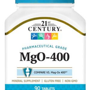 Comprimidos De Mgo 400 Mg Do Século Xxi, 90 Unidades, Sortid