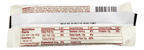 Pense!, Barras De Proteína S"mores, 150 Calorias, 10g - Imagem 3