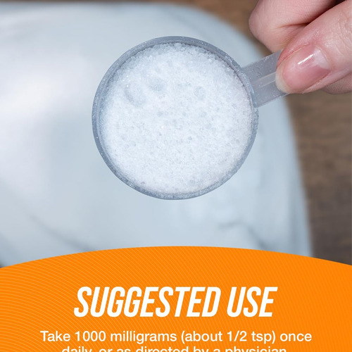 Glucuronolactona Em Pó Bulksupplements 1kg - Energia - Imagem 3