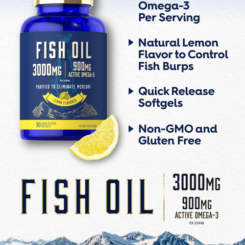 Óleo De Peixe Carlyle Carlyle 3000mg | 90 Cápsulas - Imagem 6