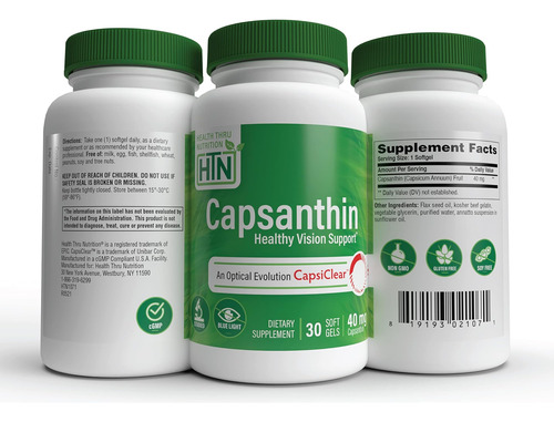 Health Thru Nutrition Capsantina 40mg - Suplemento Definitiv - Imagem 10