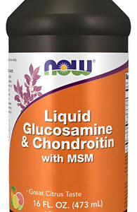 Glucosamina E Condroitina Líquidas Now Foods, 16 Fl Oz