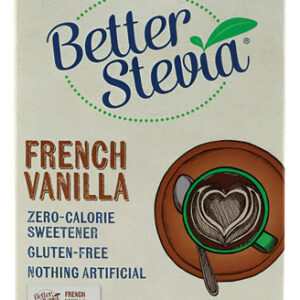 Now Foods Stevia Baunilha Francesa - 75 Sachês