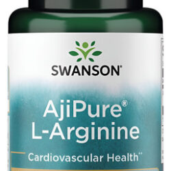Swanson Ajipure L-arginina 500 Mg - 60 Cápsulas Veganas
