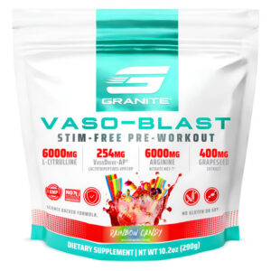 Suplementos De Granito Pré-treino Vaso Blast Rainbow Candy 2