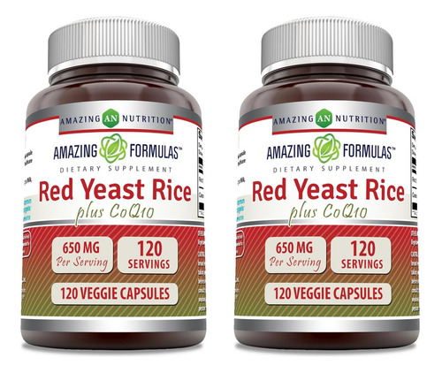 Nutrição Incrível Fórmulas Incríveis Arroz Vermelho 600 Mg