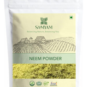 Pó De Folha De Nim Samyam Samyam - 200g Para Pele E