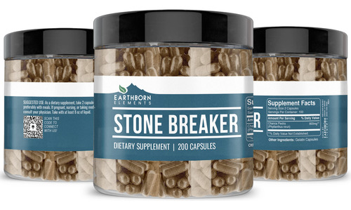 Suplementos Dietéticos Earthborn Elements Chanca Piedra 200 - Imagem 4