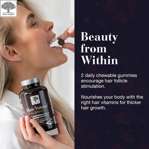 Novas Gomas Vegana Nordic Para Cabelos E Unhas, 60 - Imagem 8