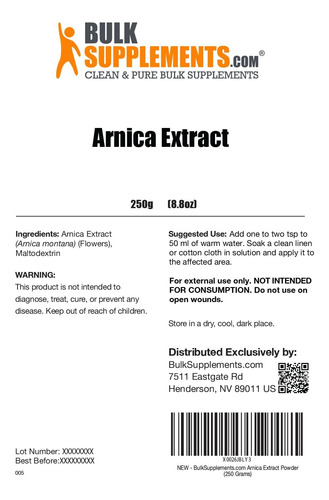 Arnica Em Pó - Arnica Montana Em Pó, De Flor De Arnica Seca - Imagem 7