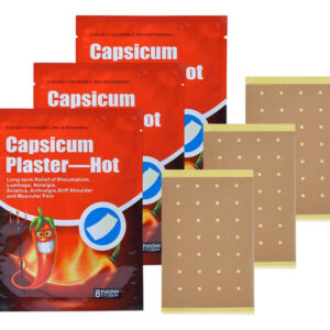 2×patches Para Aliviar A Dor Com Pimenta Relaxante Junwt