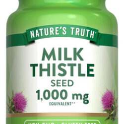 Cápsulas De Extrato De Cardo Mariano Natures Truth | 1000mg