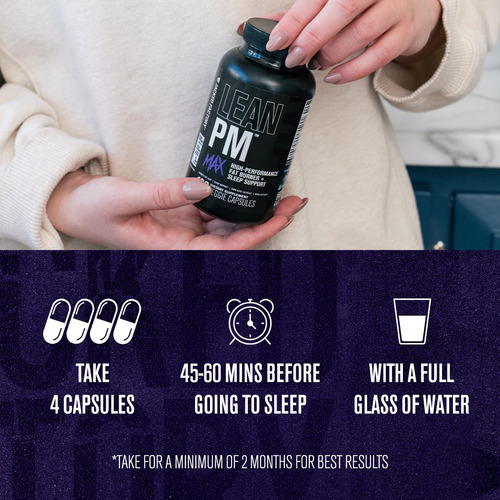 Suplemento De Perda De Peso Jacked Factory Lean Pm Max 120 C - Imagem 4