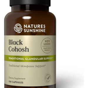 Nature&quots Sunshine Black Cohosh, 100 Cápsulas, Saúde Feminina