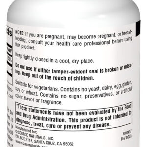 Source Naturals Vitamina C-500 Com Rosa Mosqueta 100 Comprim