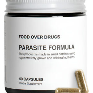 Herbal Detox Food Over Drugs Parasite Formula 60 Cápsulas