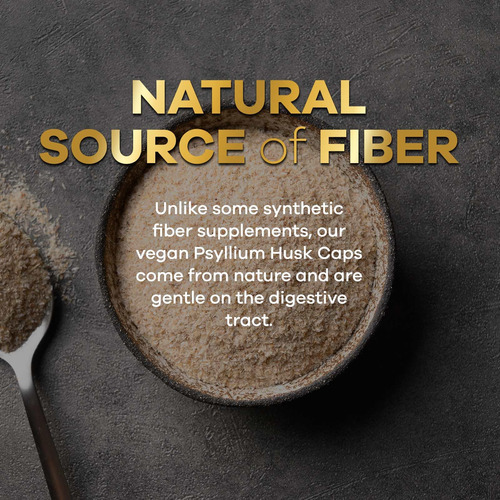 Suplemento De Fibra De Casca De Psyllium Nature"s Nutrition - Imagem 9