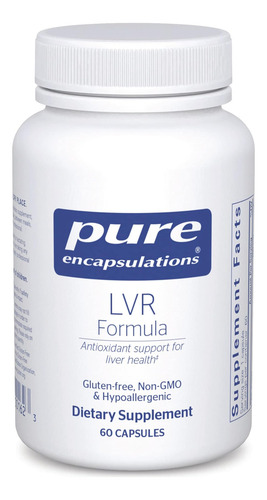 Pure Encapsulations Fórmula Lvr | Suplemento Hipoalergênico