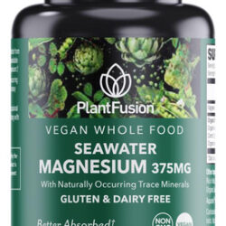 Complexo De Magnésio Vegano Plantfusion 375mg De Água Do Mar