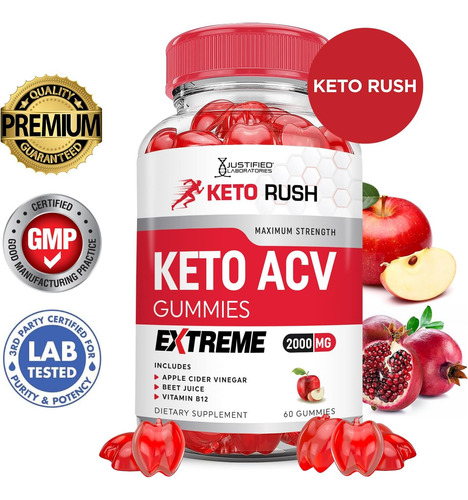 Keto Rush Keto Acv Gummies Extreme 2000mg Keto Rush Keto Gum - Imagem 2