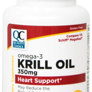 Óleo De Krill Quality Choice 350 Mg 30 Cápsulas