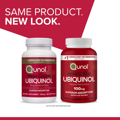 Suplemento Qunol Ubiquinol Coq10 100mg Cápsulas De 4 Meses - Imagem 4