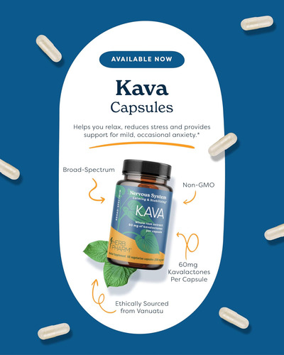 Extrato De Raiz De Kava Da Herb Pharm Para Reduzir O Estress - Imagem 8