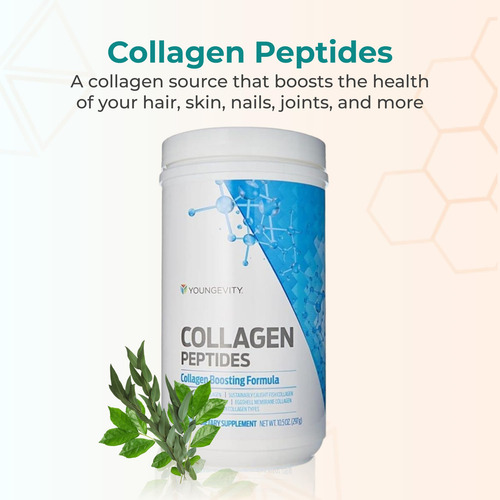 Peptídeos De Colágeno Em Pó Youngevity Multi-collagen 335ml - Imagem 2