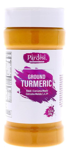 Pardesi Pardesi Pólder De Cúrcuma 230g 100% Natural - Imagem 5