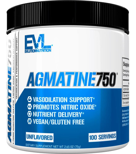 Suplemento De Agmatina Evlution Para Desempenho Muscular - Imagem 4
