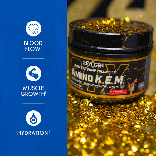 Suplemento Evogen Amino K.e.m. Eaa E Bcaa Victory Punch 30 S - Imagem 2
