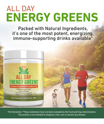 Suplemento De Mistura Em Pó Ivl All Day Energy Greens - Imagem 5