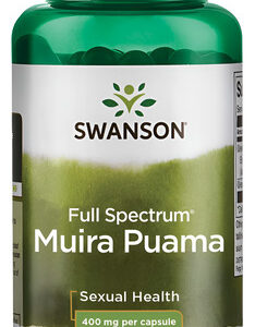 Suplemento Swanson Muira Puama Root 400 Mg 90 Cápsulas