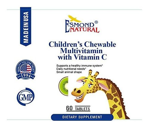 Esmond Natural: Multivitaminas Mastigáveis Para Crianças C - Imagem 10