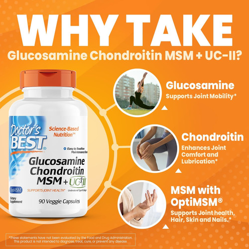 Médicos Melhor Glucosamina, Condroitina, Msm, Ucii - Imagem 3