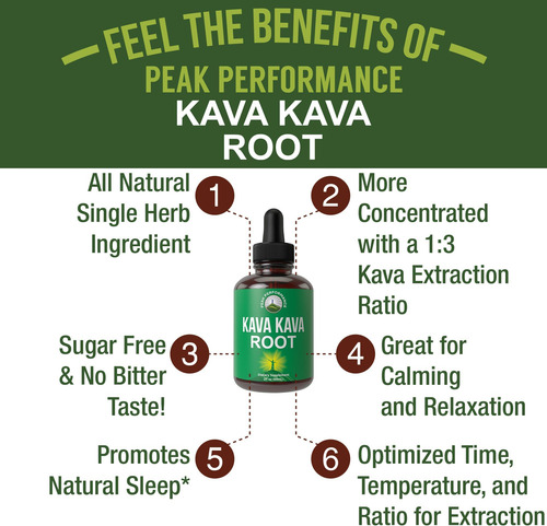 Extrato De Raiz De Kava Kava Gotas Líquidas Calmantes Mais C - Imagem 8