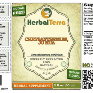 Tintura De Crisântemo Orgânico Herbal Terra Llc 300 Ml