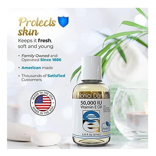 Dames Coloniais De Alta Potência 50000 Iu Vitamina E Blend - Imagem 14