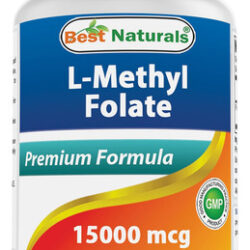 Best Naturals Metil Folato Mcg (15 Mg) (mais Biodisponível)
