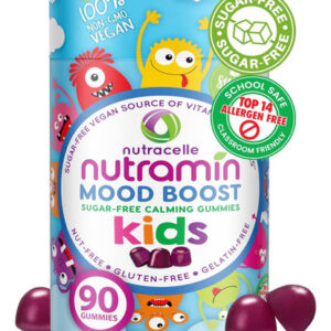 Nutramin Kids Mood Boost Vegam Vitamin Gummy: Suplemento Cal