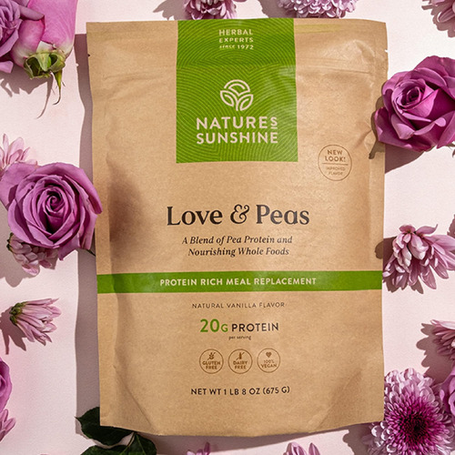 Natures Sunshine Love E Ervilhas 675g Bag - Imagem 2