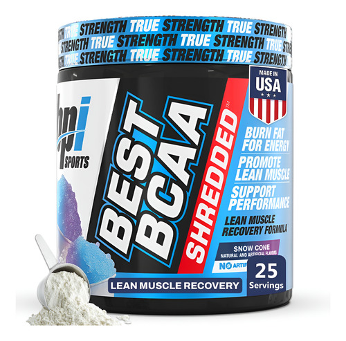 Bpi Sports Best Bcaa Shredded Bebida De Recuperação Livre De