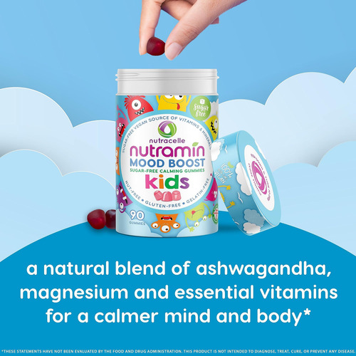 Nutramin Kids Mood Boost Vegam Vitamin Gummy: Suplemento Cal - Imagem 8