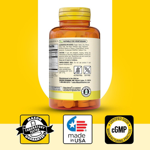 Mason Natural Cranberry Com Probióticos, 60 Comprimidos - Imagem 6