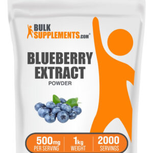 Suplemento Bulksupplements.com Extrato De Mirtilo 1 Kg