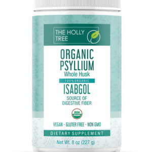 The Holly Tree Psyllium Husk Powder Organic 8 Oz Isabgol De