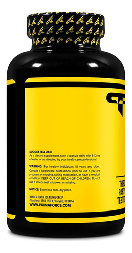 Primaforce Nac Vegan N-acetil L-cisteína Suplemento (600 Mg) - Imagem 3