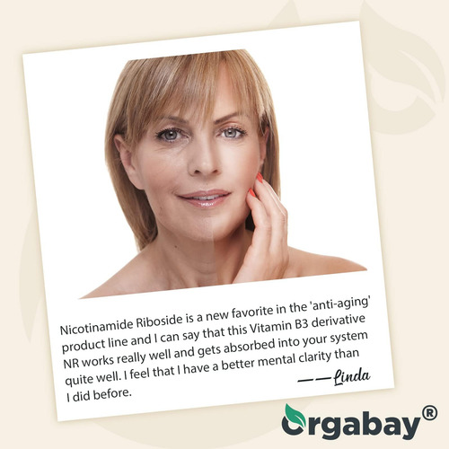 Orgabay Lipossomal Nicotinamida Ribosídeo 2000 Mg Com Tmg E - Imagem 16