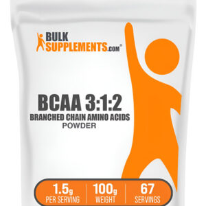 Suplementos De Bcaa Bulksupplements.com Bcaa 3:1:2 Em Pó 100