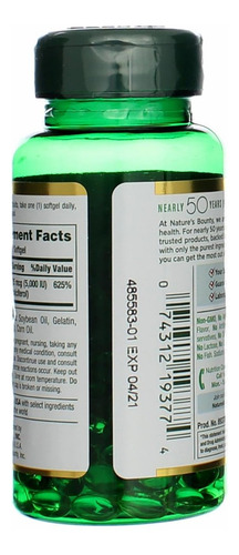Nature"s Bounty Vitaminas D-5000 Ui Nature"s Bounty, 150 - Imagem 9